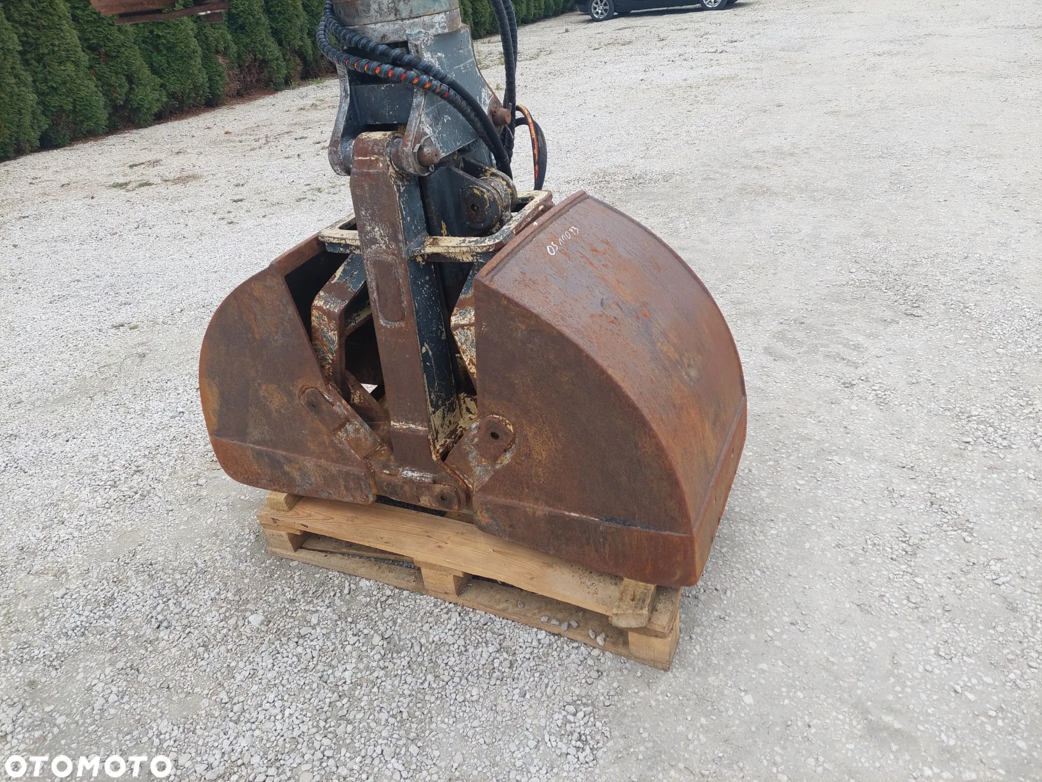 Łyżka chwytakowa, chwytak obrotowy rotor rotator koparki na szybkozłącze Nado SK 15 20 Komatsu PW PC 130 138 140 148 160 180 210 - 5