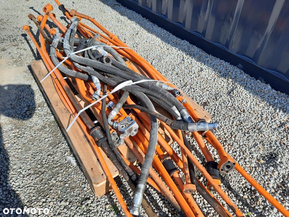 doosan dx 225 lc rurki rury hydrauliczne przewody masztu - 1
