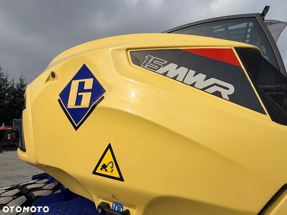 Mecalac Koparka 14 ton MECALAC 15 MWR koparko-ładowarka 3 łyżki widły 1 wł Centr.smarowanie Opony na BLIŹNIAKU 80%Camso ładowarka 714 12MTX 4x4 skrętne KLIMA kabina Premium silnik 146KM DEUTZ szybka 35km/h - 32