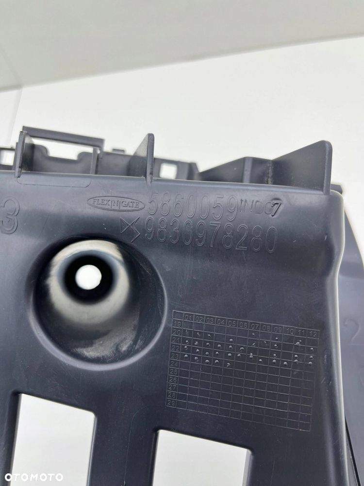 citroen ds4 ii Ślizg mocowanie zderzaka lewy tyŁ 9830978280 - 3