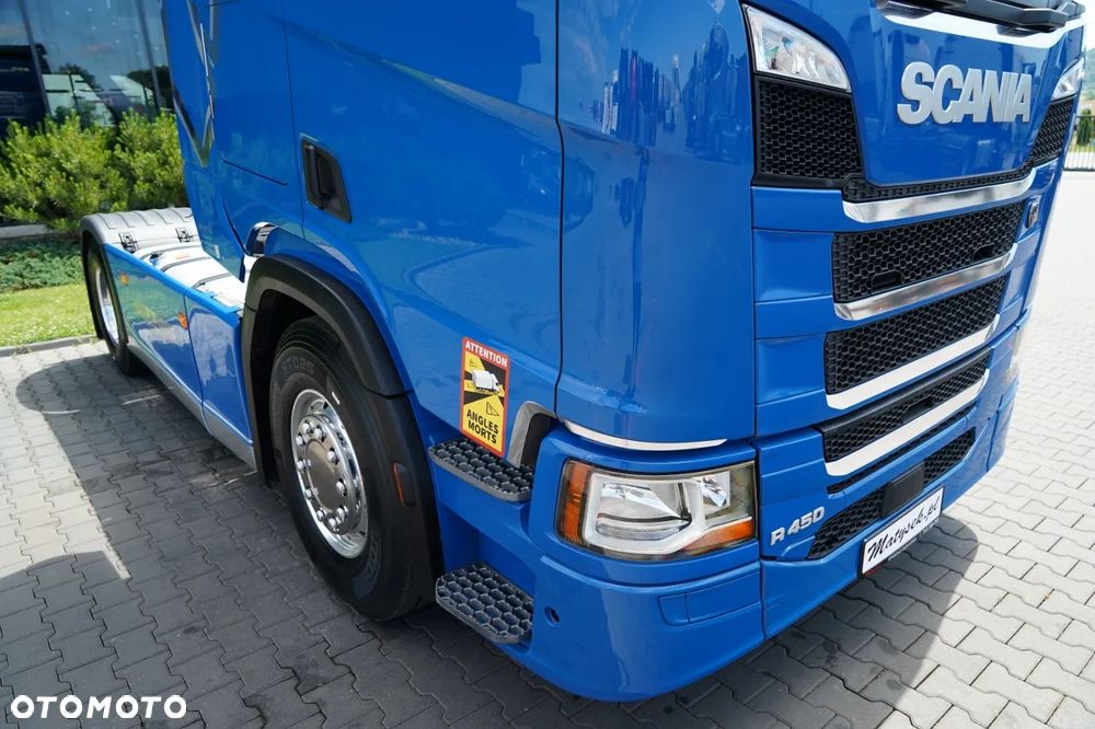 Scania R 450 / RETARDER / KLIMA POSTOJOWA / OPONY 100% /  ALUFELGI - 10