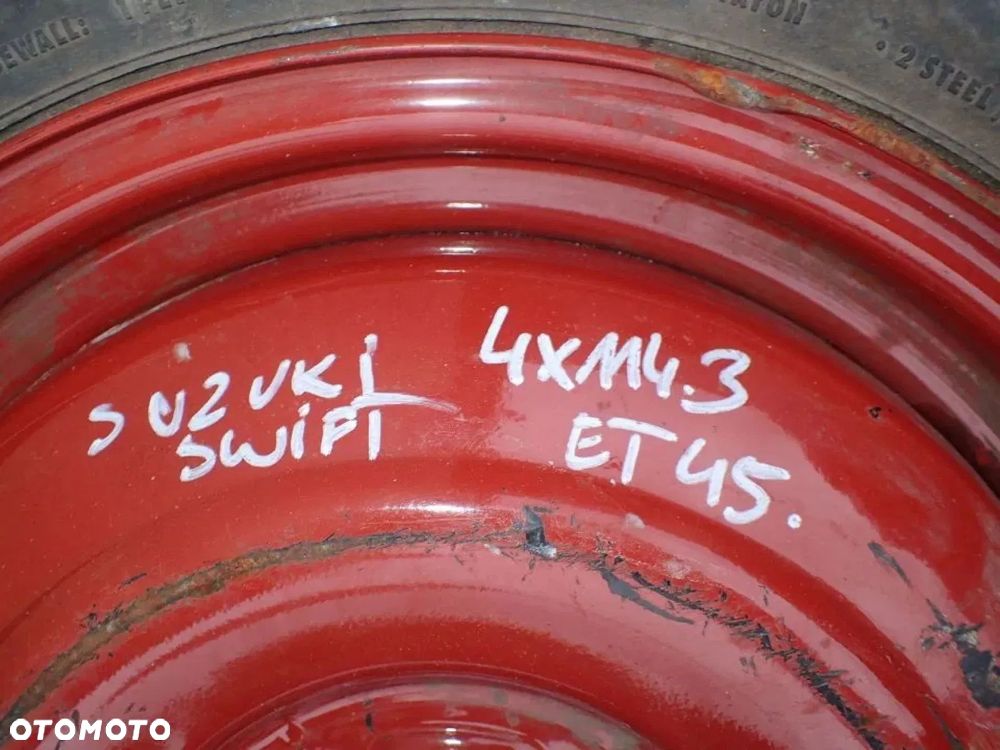 KOŁO ZAPASOWE SUZUKI SWIFT 4X114,3 ET 45 125/70/15 RADOM - 2