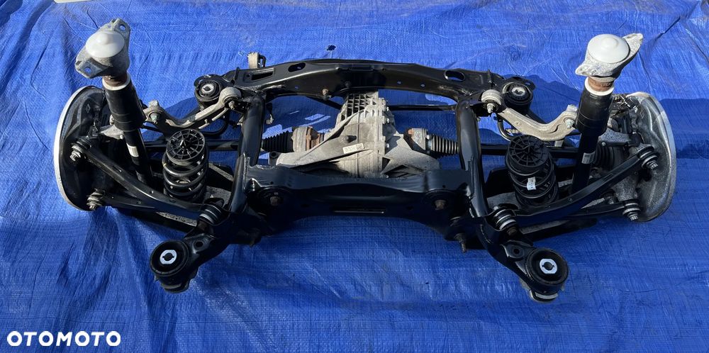 BELKA TYŁ WÓZEK SANKI AUDI A4 B9 QUATTRO 4X4  ZAWIESZENIE 8W0505235 AB DYFER MOST ODB500043 G - 1