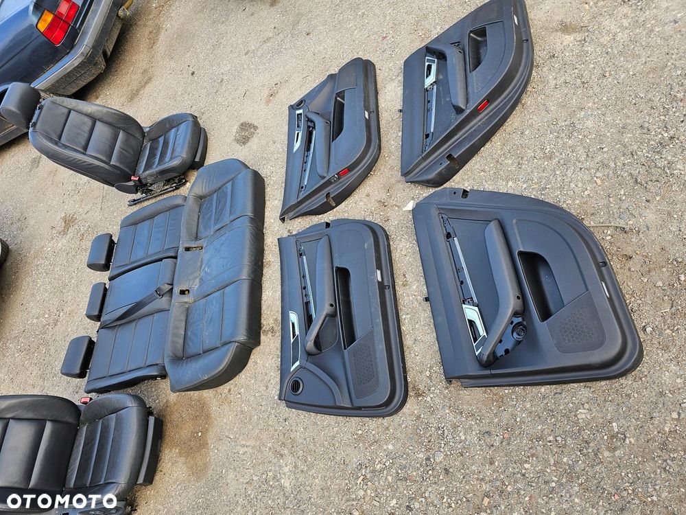 FOTEL FOTELE KANAPA TYŁ BOCZKI AUDI A6 C6 04-08 EU KOMBI ELEK. PODGRZEWA - 9