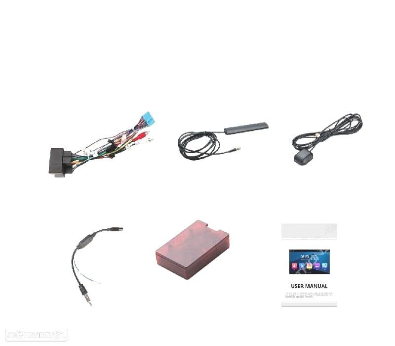 AUTO RADIO GPS ANDROID 11 CINZA CLARO PARA OPEL ASTRA H VIVARO ZAFIRA VECTRA CORSA D - 2