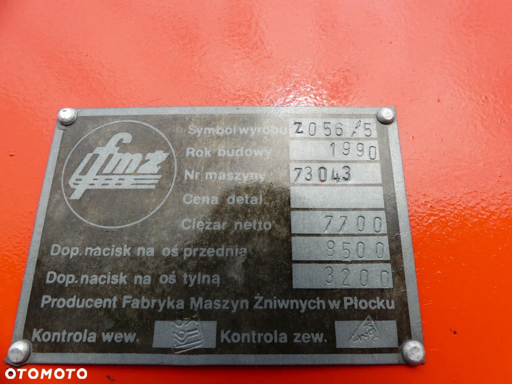 Bizon KOMBAJN ZBOŻOWY BIZON SUPER Z-056 - 13