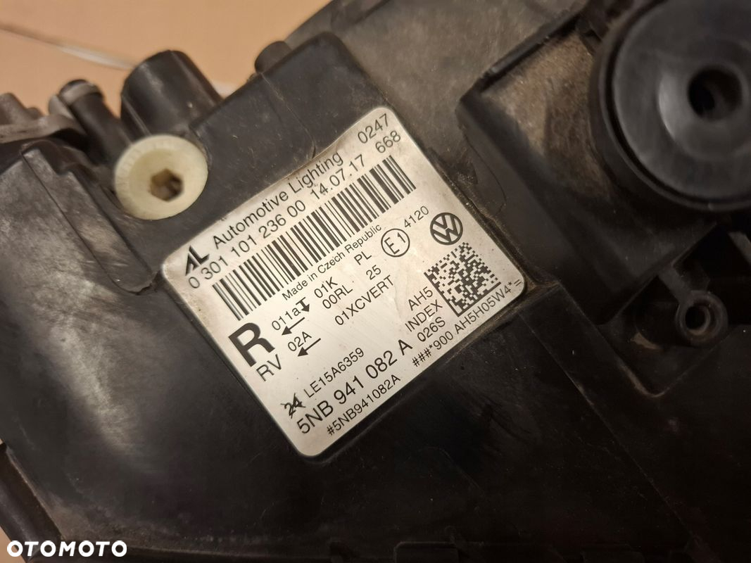 LAMPA PRZEDNIA VW TIGUAN 5N II FULL LED ORYGINAŁ - 7