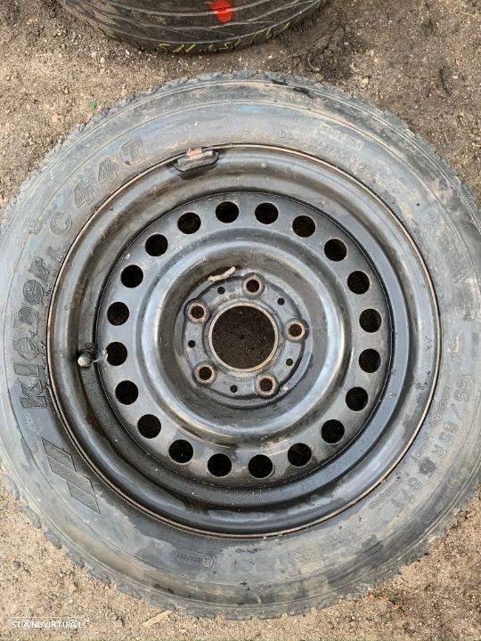 Jante Suplente R15 Bmw e36 5x120 com pneu 185/65R15 - 1