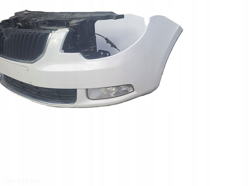 skoda superb ii 08-13r maska zderzak pas błotnik xenon lf9e europa - 5