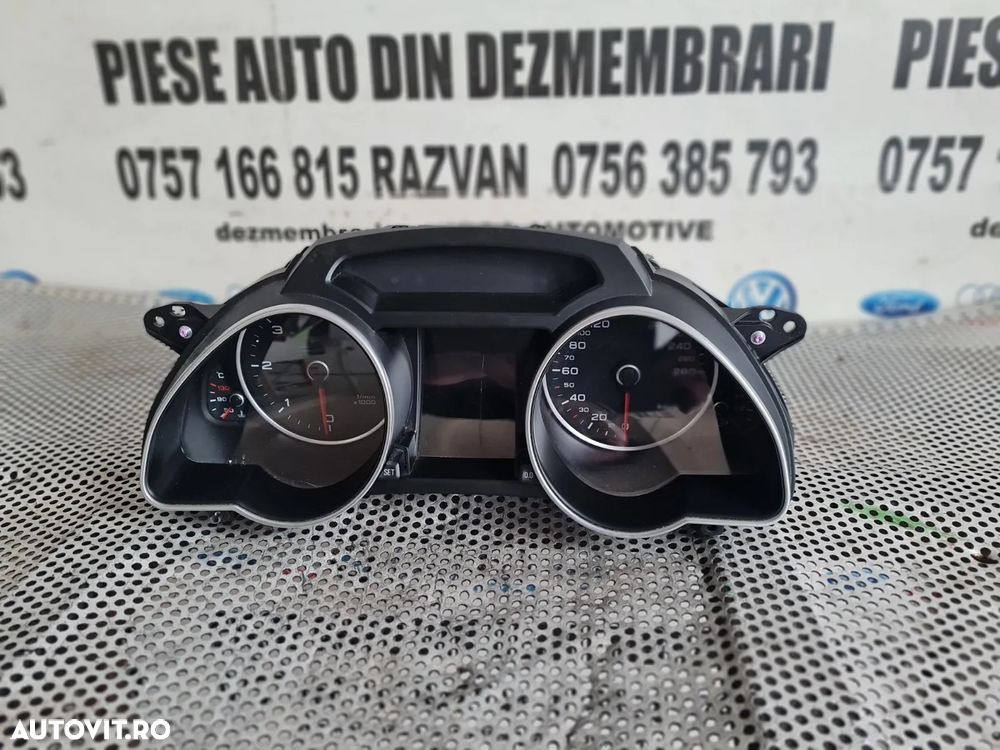 Ceasuri Bord Audi A4 B8 A5 2.0 Tdi Euro 5 Cod Motor CJC Cutie Automata NYM An 2012-2013-2014-2015 Cod 8T0920932P Volan Stanga Mic Defect Dezmembrez Audi A5 Facelift 2.0 Tdi Automat Motor CJC Cutie Automata NYM Volan Stanga Xenon Piele An 2012-2013-2014-2015 - 3