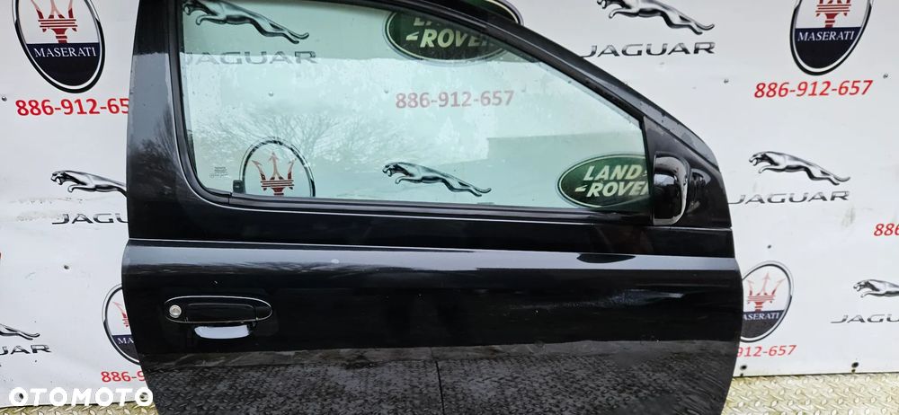 Toyota Yaris I LIFT wersja 3 drzwi 3D Drzwi przednie prawe Drzwi przód prawy Szyba Lusterko elektryczne EUROPA kolor czarny - 5