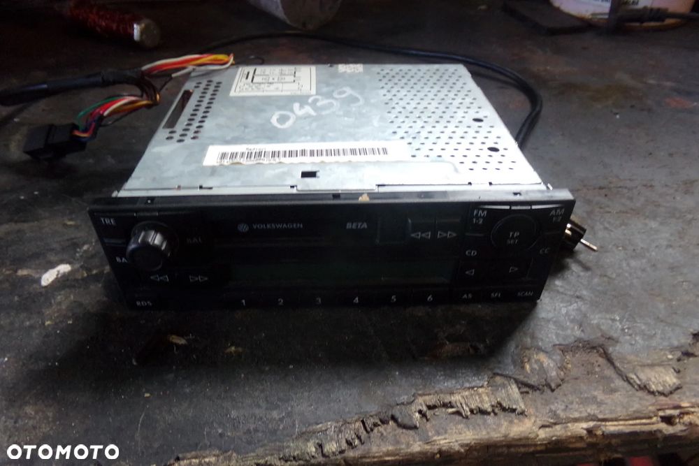 Radioodtwarzacz VW Beta 1J0035152E Audi VW Seat Skoda - 5