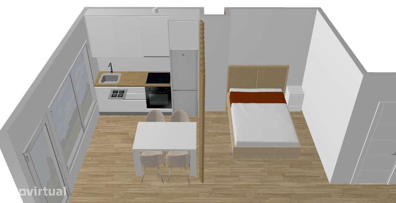 Apartamento T0 em Nossa Senhora da Piedade. - Grande imagem: 2/10