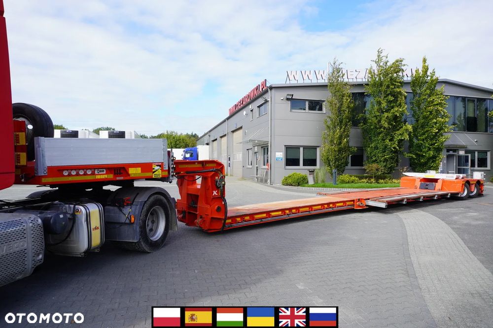 Kassbohrer LB2 TIEF-BETT / 16.5 m / Naczepa rozsuwana / osie skrętne / 2 sztuki_237806 - 1