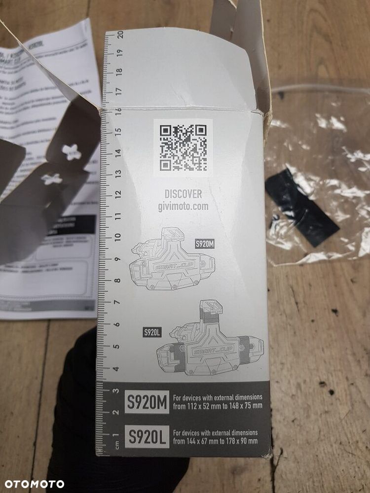 Uniwersalny uchwyt na nawigację smartfona Givi S920M - 10