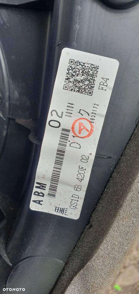 Boczek tapicerka prawy przód przednia prawa Mazda 6 II - 7