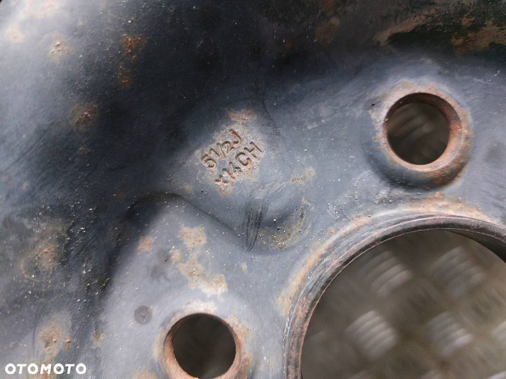 KOŁO ZAPASOWE ZAPAS 4x100 5,5Jx14 ET44 FI56,1 185/65R14 MITSUBISHI - 2