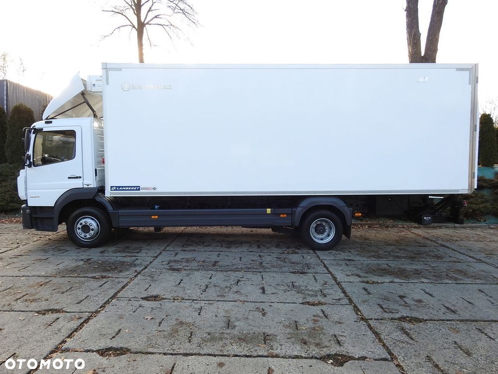 Mercedes-Benz ATEGO 12.24 KONTENER CHŁODNIA -10*C WINDA 16 PALET FUNKCJA GRZANIA ZASILANIE 230V WEBASTO KLIMATYZACJA TEMPOMAT LEDY PNEUMATYKA AUTOMAT BLIŹNIACZE KOŁA  240 - 9