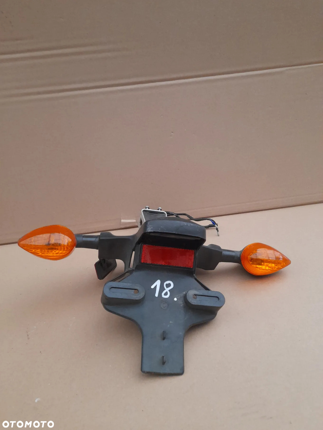 YAMAHA YZF R6 600 RJ15 Mocowanie tablicy rejestr. - 2