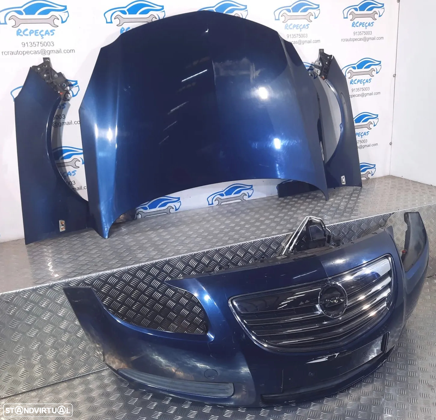 .FRENTE OPEL INSIGNIA A CAPOT PARACHOQUES GUARDA-LAMAS RADIADOR VENTILADOR 2008 - 2013 - 2