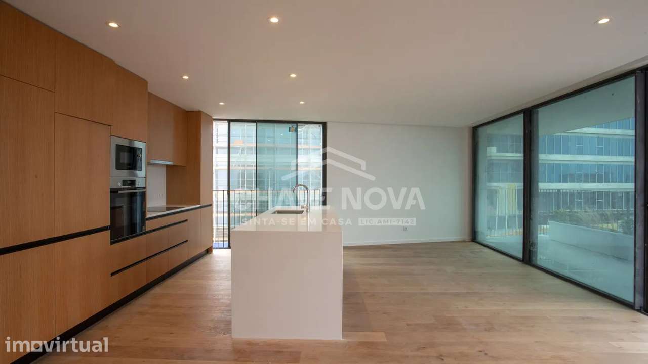 Apartamento T2 Novo c/ Vistas Mar e Lugar de Garagem em Canidelo - Grande imagem: 4/30