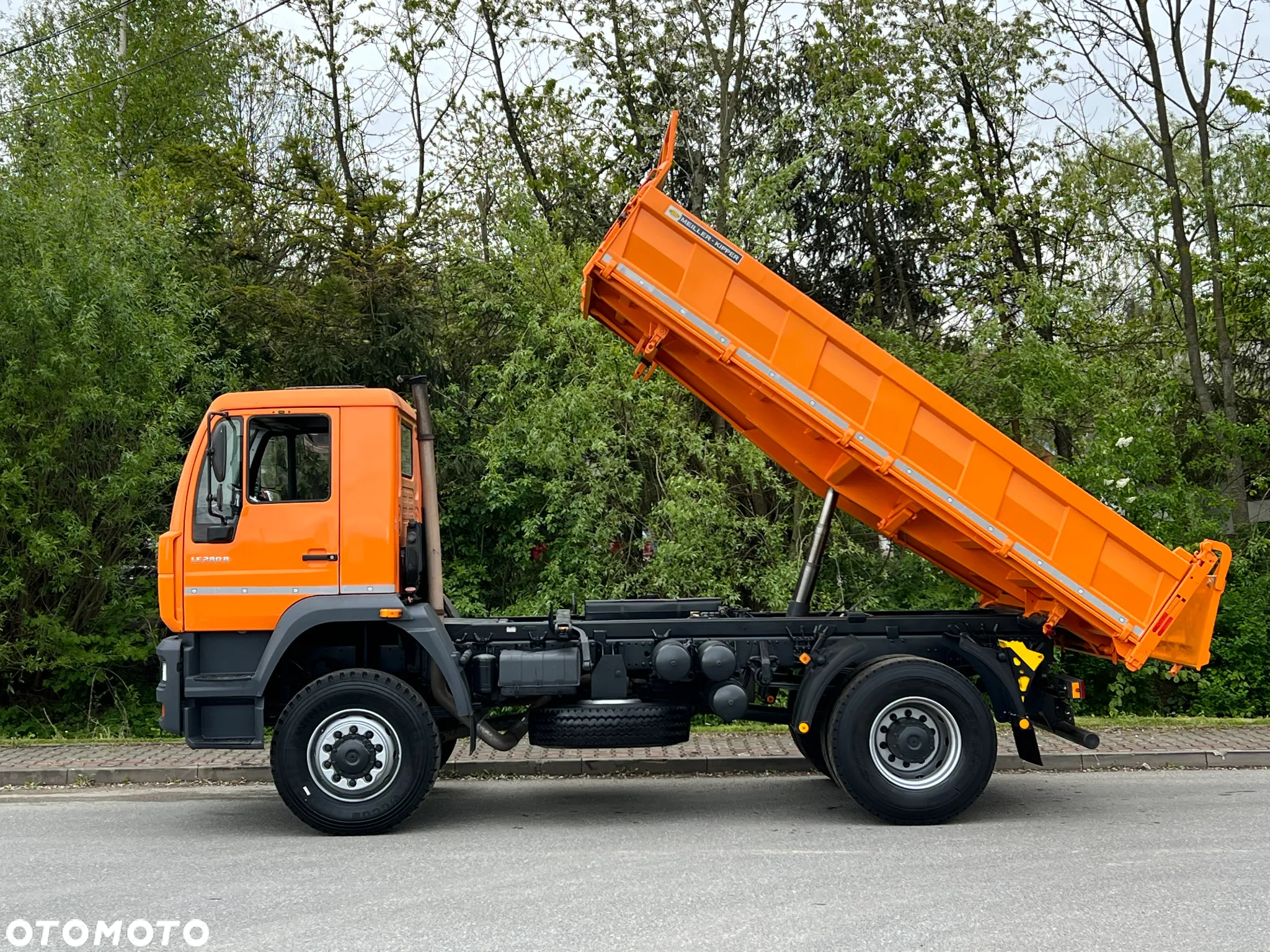 MAN * LE 280 B * MAN * 4x4 * Kiper Wywrotka x3 * Meiller * Sprowadzony * Stan Perfekcyjny * - 27