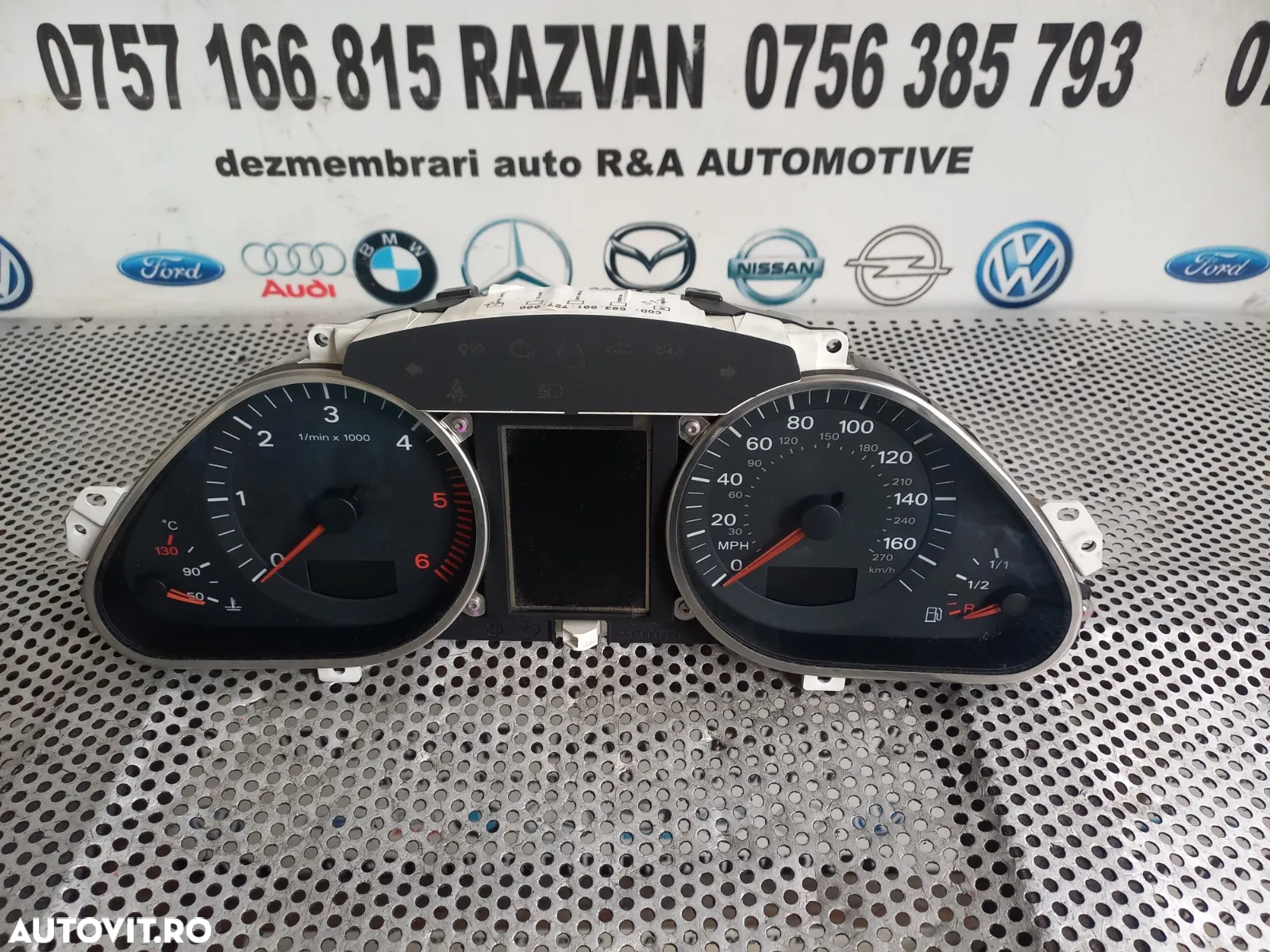 Ceasuri Bord Audi Q7 4L An 2006-2007-2008-2009-2010-2011-2012-2013-2014-2015-2016 Volan Dreapta Cod - 4