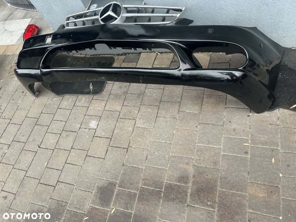 MERCEDES CLS W219  AMG ZDERZAK GRILL ORG - 4