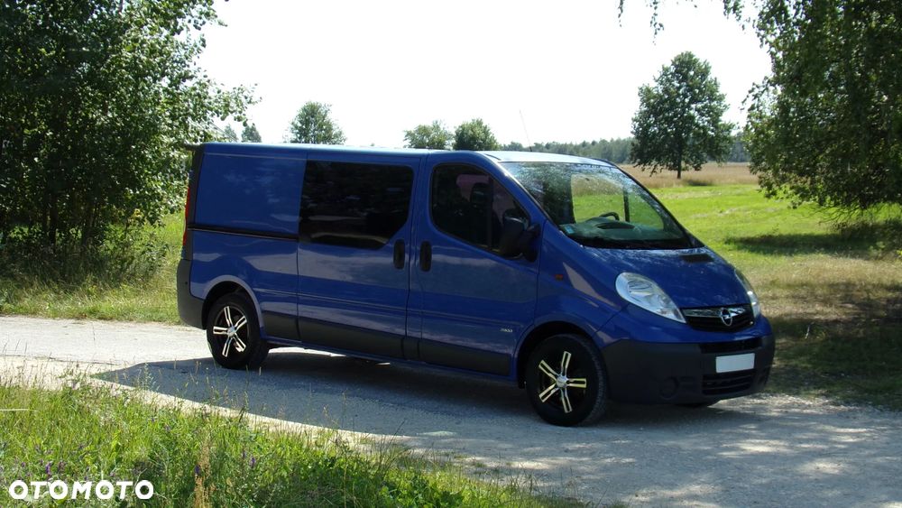 Opel VIVARO 2.0 115KM * LONG * KLIMA * BRYGADÓWKA 6 OSÓB ! SERWIS ! - 9