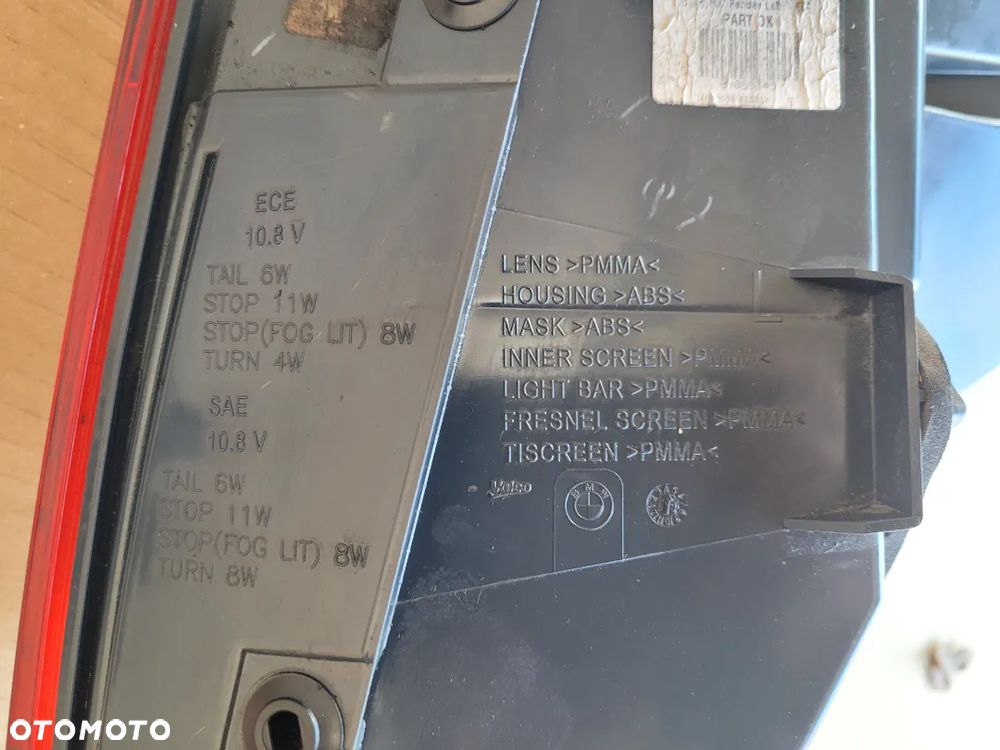 LAMPA LEWA TYLNA TYŁ BŁOTNIK BMW 5 GT F07 09-14 - 8