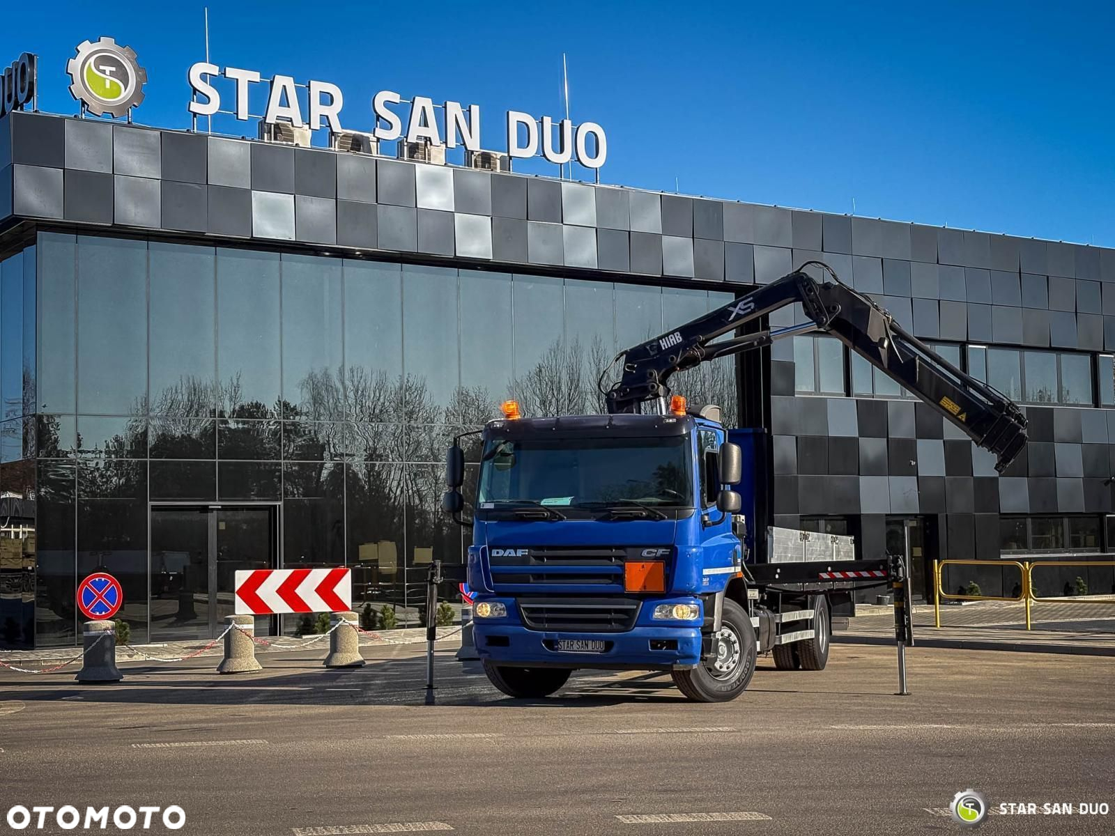 DAF CF 65 4x2 HIAB 144 E-3 HDS Żuraw Euro 5 - 12