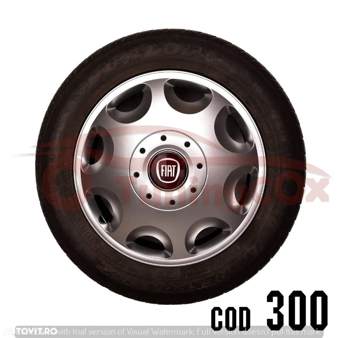 Capace roti R15 FIAT la set de 4 buc,covorase interioare,manson schimbator - 2
