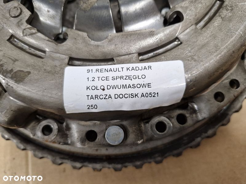 renault kadjar 1.2 tce sprzęgło dwumasowe koło tarcza docisk a0521 - 3