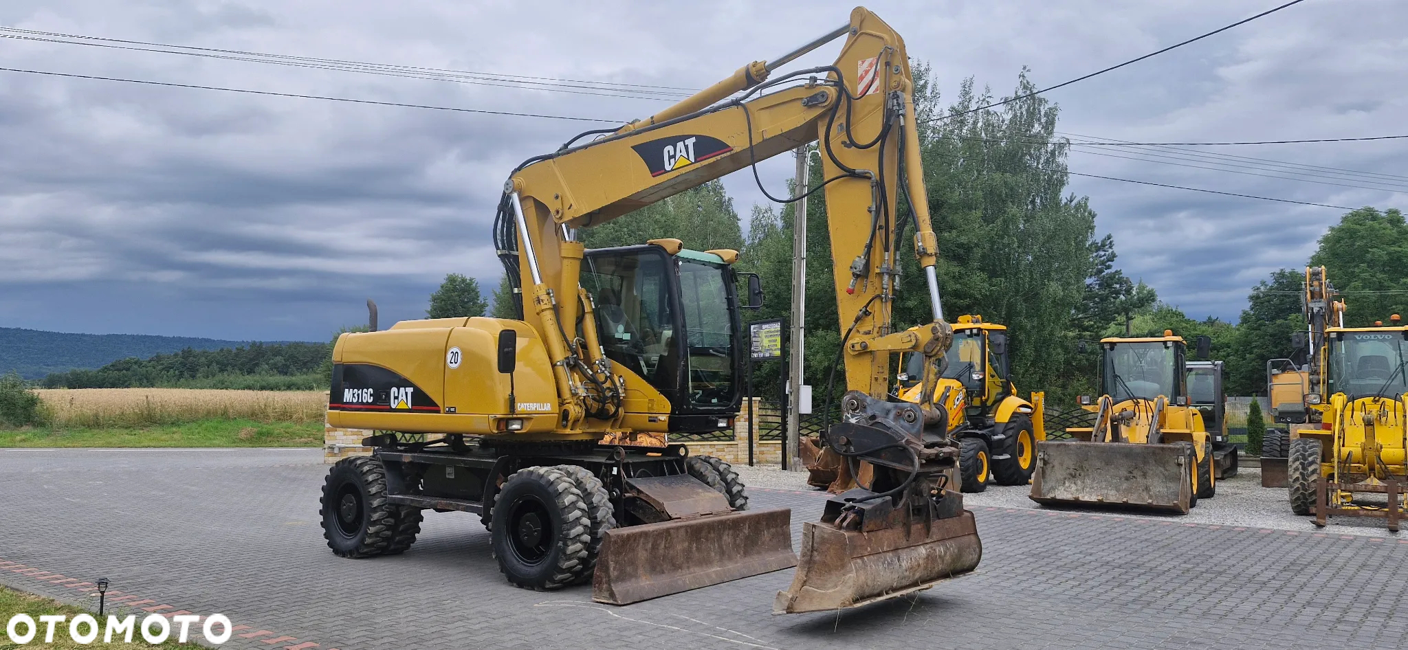 Caterpillar M316C/ Verachterr/ Klima/ - 6