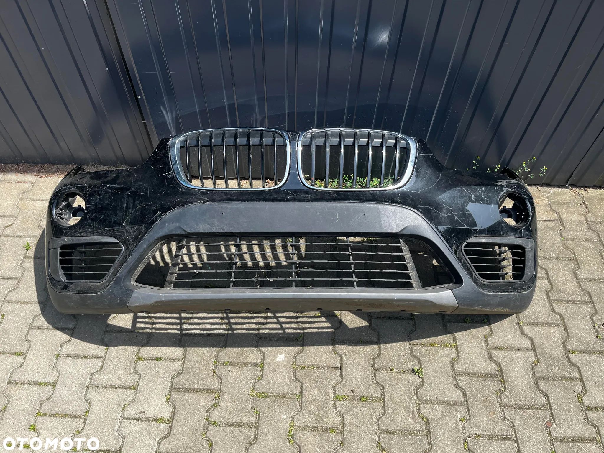 ZDERZAK BMW X1 F48 ORYGINAŁ CAŁY KOMPLETNY - 1