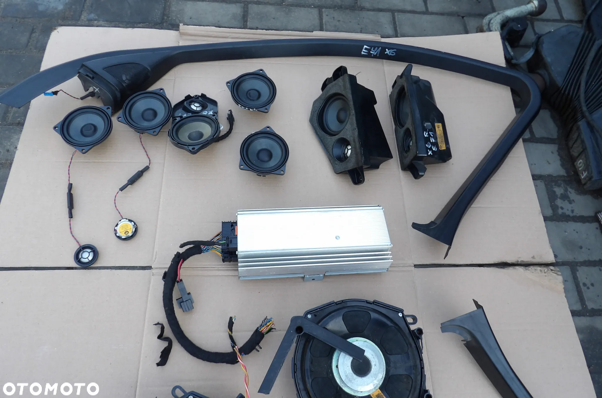 BMW - E71,X6 - KOMPLETNE NAGŁOŚNIENIE HIFI - AUDIO - 9180183  9112472  9112491  9112470 - 3