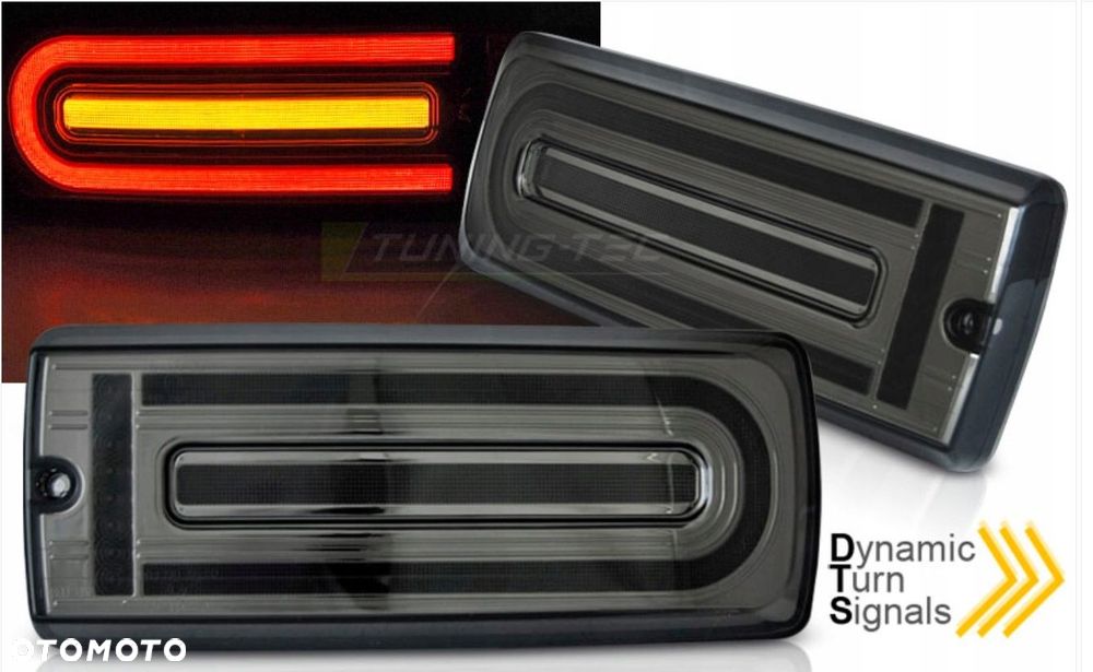 Lampy tyl kpl Full Led Dynamiczne Neon Tuning 464 Look Mercedes G 461 463 - 2