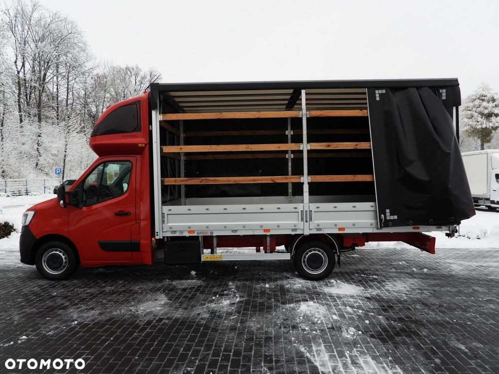 Renault MASTER PLANDEKA 10 PALET WEBASTO TEMPOMAT LEDY PNEUMATYKA KLIMATYZACJA  165KM - 10