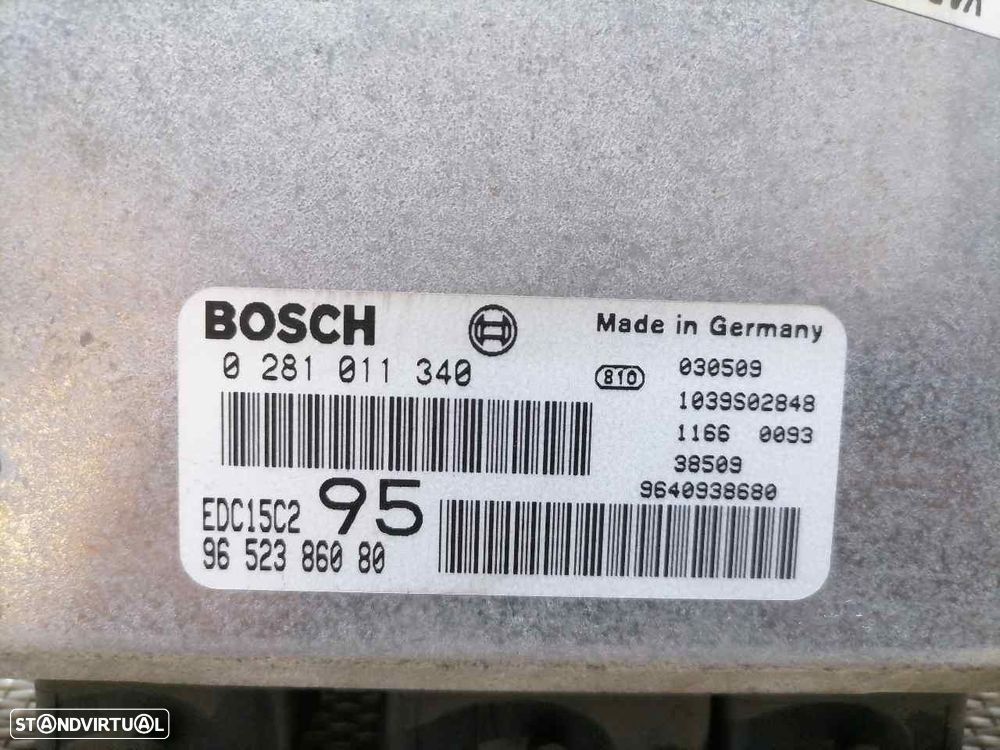 CENTRALINA MOTOR UCE CITROEN C5 I 2001 -9652386080 - 4