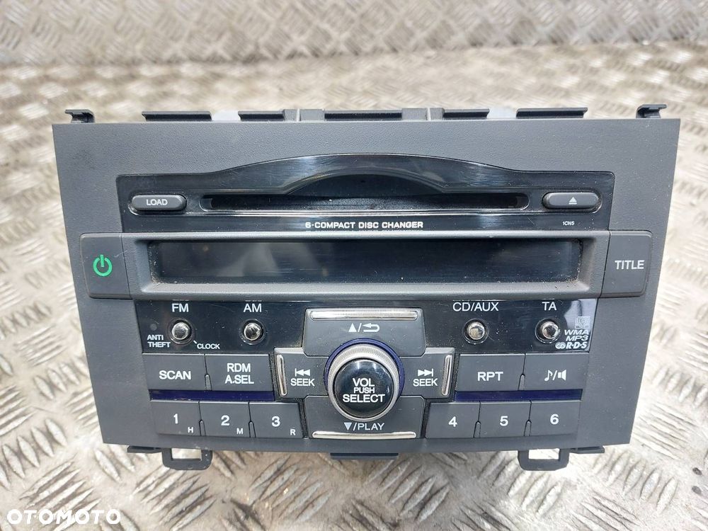 RADIO ODTWARZACZ  HONDA CR-V III 39100-SWA-G212-M1 CQ-EH8671K - 1