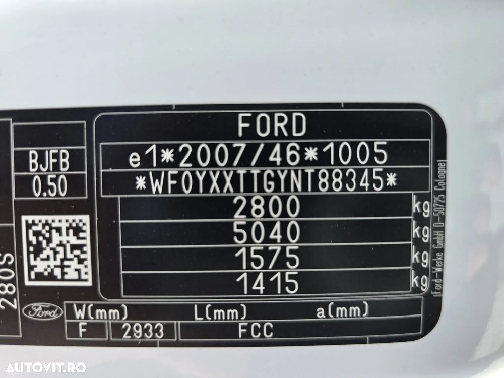 Ford New Transit Custom L1H1 - 32