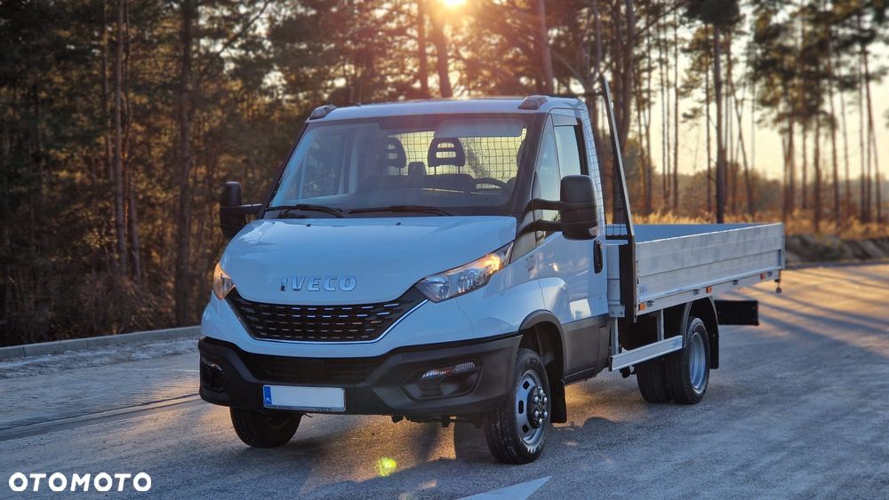 Iveco DAILY 3.0 180KM 35C18❗❗ NOWY MODEL / ZABUDOWA 8EP / SKRZYNIA OTWARTA DPR / PLATFORMA / SKRZYNIA MANUALNA / BLIŹNIAKI / BURTY 40CM / SERWIS ASO / SALON POLSKA / 35C15 50C15 35C18❗❗ - 21