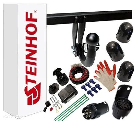 AUTO HAK HOLOWNICZY Z KULĄ ODKRĘCANĄ+MODUŁ7PIN +ADAPTER+WIĄZKA do MAZDY MAZDA CX-30 I1 od2019 DM - 6