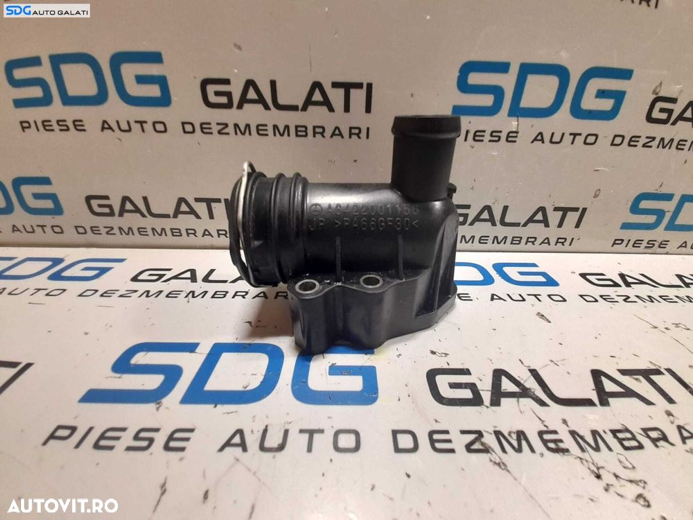 Flansa Tub Tubulatura Apa Mercedes ML W164 ML280 ML300 ML320 ML350 3.0 CDI 2005 - 2018 Cod A6422001156 6422001156 [N0218] - 3