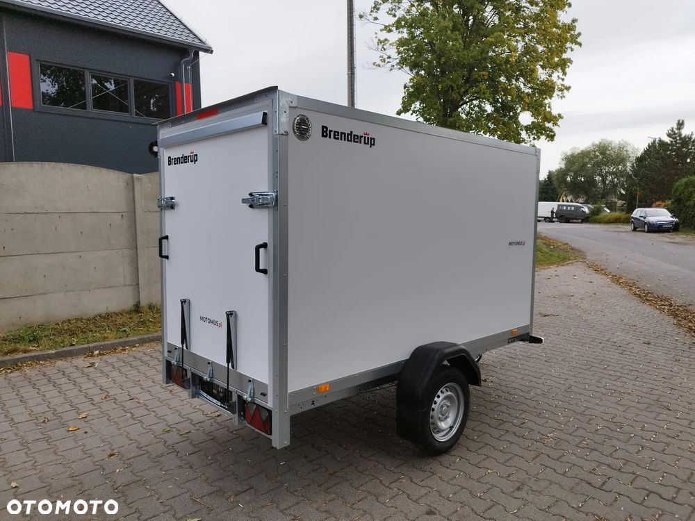 Brenderup Przyczepa Brenderup CD260UB Rampa kontener 260x130x150 1 oś DMC 750kg - 3