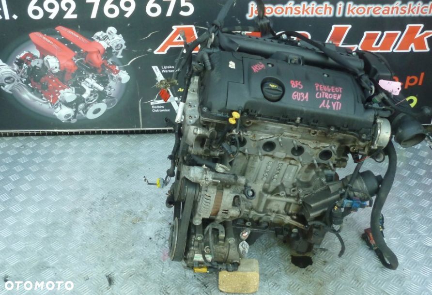 SILNIK PEUGEOT CITROEN 1.4 VTI 8FS GU31 112 TYS - 1