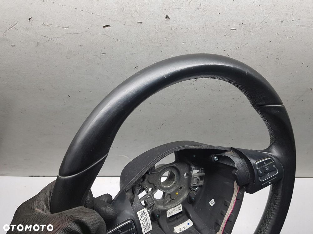 VW GOLF VI 08-13r PASSAT B7 KIEROWNICA SKÓRZANA - 4