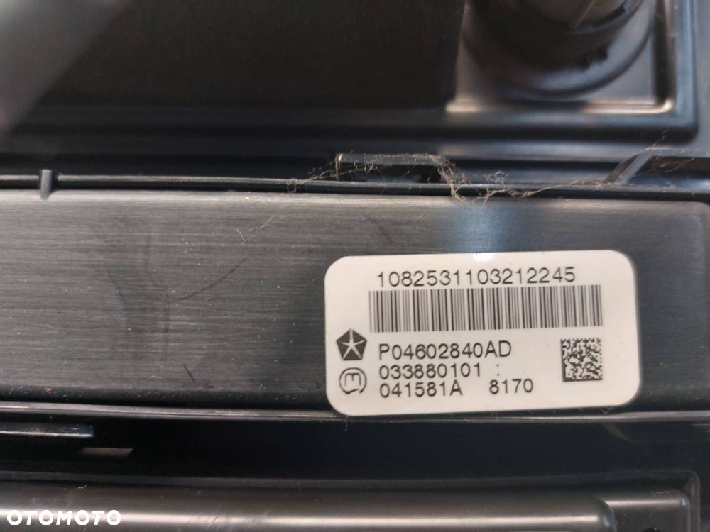 PANEL NAWIEWU KONSOLA ŚRODKOWA RAMKA GRAND CHEROKEE WK X35011600 P04602846 - 7