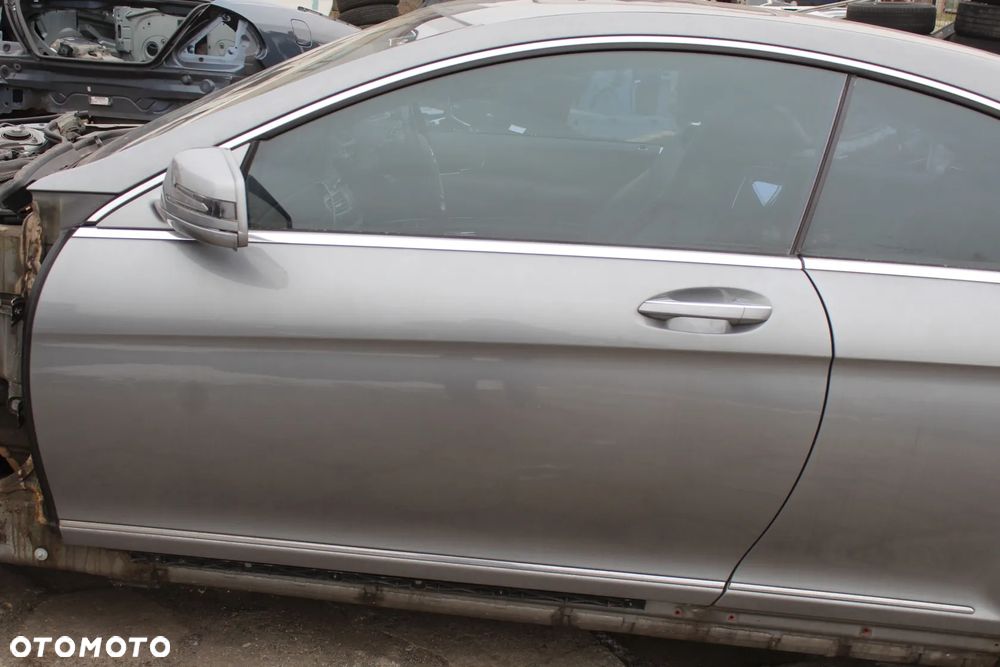 Drzwi prawe lewe stan BDB OE Mercedes W216 C216 Lift C792 gr. lakieru 120 mikron - 1