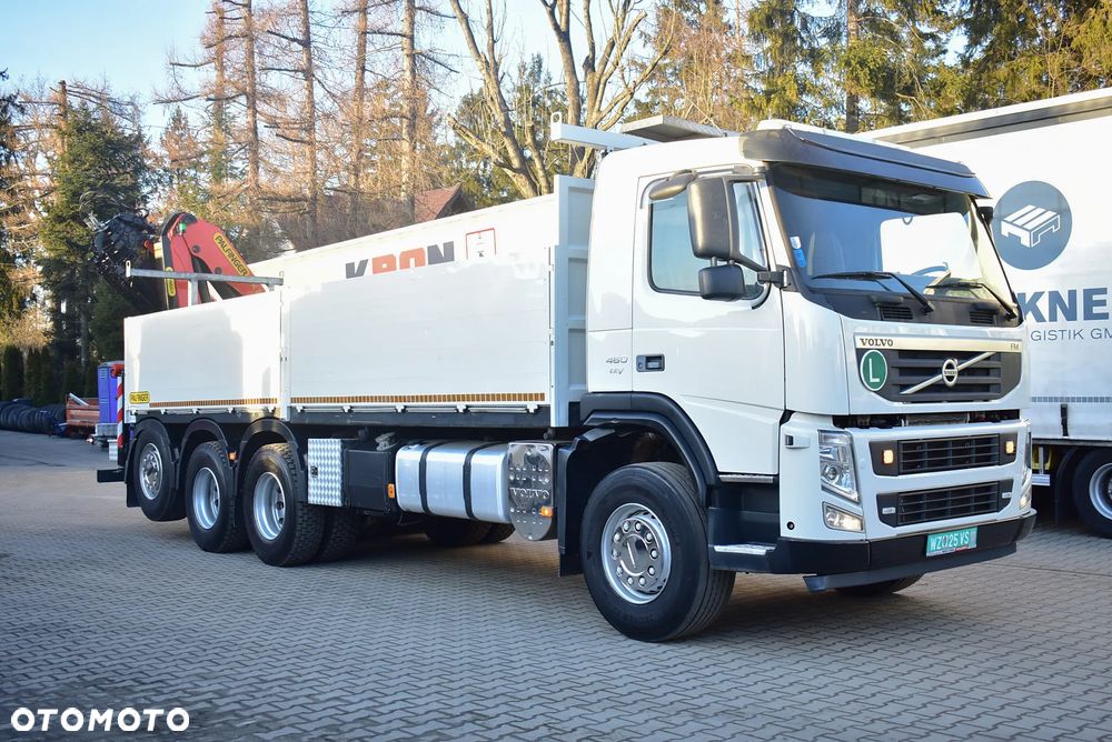 Volvo FM 420 EEV 8x4 Tridem/ Skrzynia 7.30m. + Palfinger PK 27001 EH / Pilot/ 22 m. / 5 i 6 Funkcja/ Rotator / Sprowadzony z Austrii ! - 4